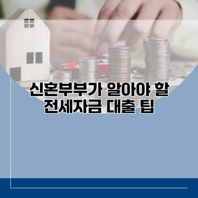 신혼부부가 알아야 할 전세자금 대출 팁